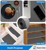 Sunvibe (45cm X 3m) Multi-Purpose EVA Non-Slip Kitchen Drawer Shelf and Cabinet Liners (Grey)