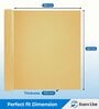 Sunvibe (45cm X 3m) Multi-Purpose EVA Non-Slip Kitchen Drawer Shelf and Cabinet Liners (Ivory)