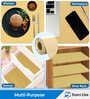 Sunvibe (45cm X 3m) Multi-Purpose EVA Non-Slip Kitchen Drawer Shelf and Cabinet Liners (Ivory)