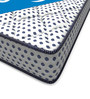 Super Deluxe Queen Bed Dual Side Usable In a Box HR Foam Mattress 75x48x4 Inches