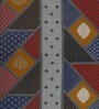 Blue Traditional print 144 TC Cotton King Size  Bedsheet With 2 Pillow Cover