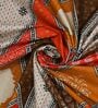 Maroon Traditional print 144 TC Cotton King Size  Bedsheet With 2 Pillow Cover
