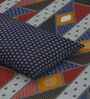 Blue Traditional print 144 TC Cotton King Size  Bedsheet With 2 Pillow Cover