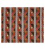 Maroon Traditional print 144 TC Cotton King Size  Bedsheet With 2 Pillow Cover