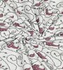 Green Block Print  144 TC Cotton King Size  Bedsheet With 2 Pillow Cover