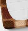 Brown 250 Tc Cotton Fitted Bedsheet With 2 Pillow Covers