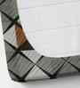 Grey 250 Tc Cotton Fitted Bedsheet With 2 Pillow Covers