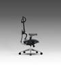 SuperErgo The Director Metal True Black No Footrest