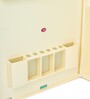 Superior Plastic Ivory Bathroom Cabinet With Mirror