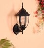 Suzie Black Aluminium Outdoor Wall Light