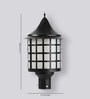 Black Metal Gate Light