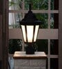 Tris Black Aluminium Gate Light