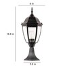 SUPERSCAPE Outdoor Lighting Gate Pillar Post Lighting GL4856
