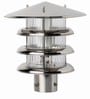 Silver Metal Gate Light