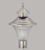 Silver Metal Gate Light