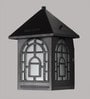 Kimmy Black Mild Steel Outdoor Wall Light