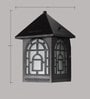 Kimmy Black Mild Steel Outdoor Wall Light