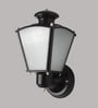 Voris Black Metal Outdoor Wall Light