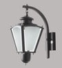 Veze Black Metal Outdoor Wall Light