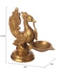 Suriti Golden Brass Peacock Oil Diya