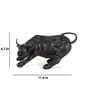 Surreal Charging Bull Resin Figurine (Bronze) Surreal Charging Bull Resin Figurine (Bronze)