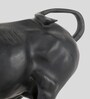 Surreal Charging Bull Resin Figurine (Bronze) Surreal Charging Bull Resin Figurine (Bronze)
