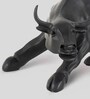 Surreal Charging Bull Resin Figurine (Bronze) Surreal Charging Bull Resin Figurine (Bronze)