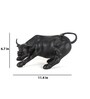 Surreal Charging Bull Resin Figurine (Bronze) Surreal Charging Bull Resin Figurine (Bronze)