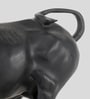 Surreal Charging Bull Resin Figurine (Bronze) Surreal Charging Bull Resin Figurine (Bronze)