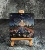 Surrealistic Taj Mahal Mini Canvas Frame