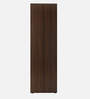 Sury Sliding Door Wardrobe in Dark Acazia & Black Finish