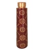 Surya and OM 950ml Copper water Bottle