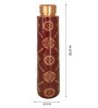 Surya and OM 950ml Copper water Bottle