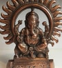 Surya Kiran Copper Ganesha Religious Idol