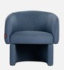 Susan Lounge Chair In Blue Finish