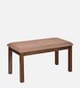 Sutlej 4 Seater Dining Set in Antique Cherry Finish with Bench
