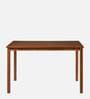 Sutlej 4 Seater Dining Set in Antique Cherry Finish with Bench