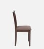Sutlej Solid Wood Dining Chair In Antique Cherry Finish