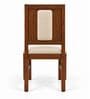 Sutra 6 Seater Dining Set In Provincial Teak Finish With Beige Colour Chair Sutra 6 Seater Dining Set In Provincial Teak Finish With Beige Colour Chair