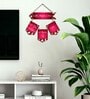 Pink Engineered Wood Wall Hanging