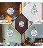Multicolour Engineered Wood Wall Hanging