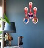 Multicolour Engineered Wood Wall Hanging