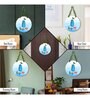 Blue Engineered Wood Wall Hanging