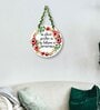 Multicolour Engineered Wood Wall Hanging