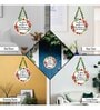 Multicolour Engineered Wood Wall Hanging