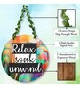 Multicolour Engineered Wood Wall Hanging