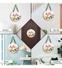 Multicolour Engineered Wood Wall Hanging