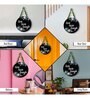 Multicolour Engineered Wood Wall Hanging