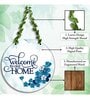 Multicolour Engineered Wood Wall Hanging