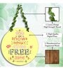Multicolour Engineered Wood Wall Hanging